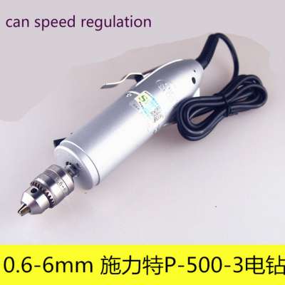 slite P-500-3 Small 0.6-6.5mmMicro Electric Hand Drill Adjustable Variable Speed Electric Drill Electric Grinder Set