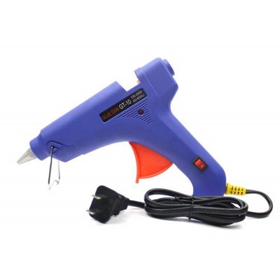 80W Hot Melt Glue Gun 110-220V Industrial Glue Stick Thermo Electric Gluegun OFF / ON Heat Temperature Tool Graft Repair DIY